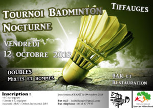 Tournoi Tiffauges 2018