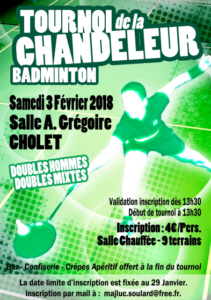Tournoi Cholet 2018